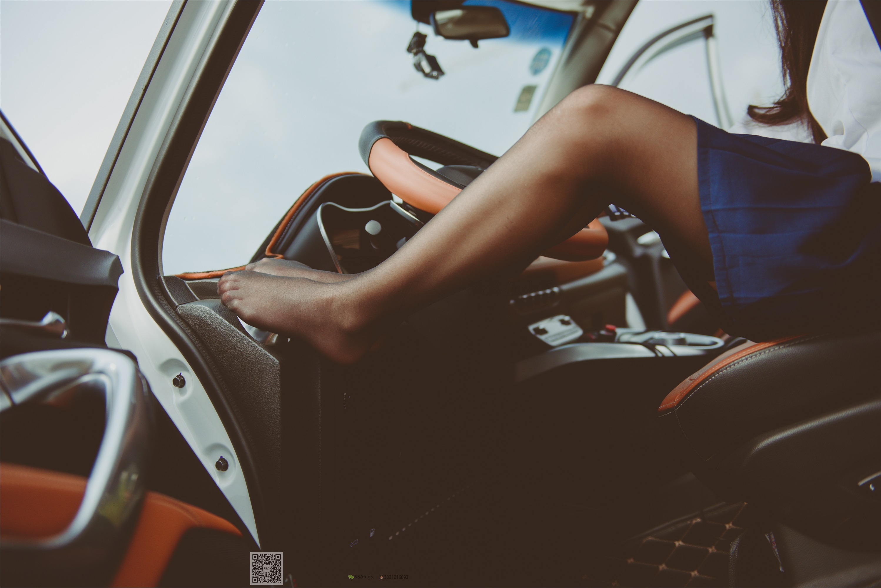 SSA丝社 NO.017 佳佳 小丝妹佳佳练车记